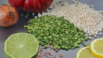 Linzen en sporen van gluten