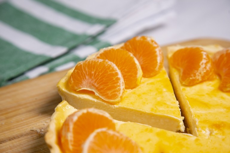 Mandarijnen cheesecake