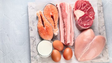 Vlees, vis, eieren en vleesvervangers