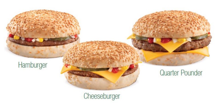 glutenvrije burger McDonald's